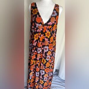 ModCloth floral jumpsuit